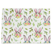フラワーエッグ&バンニー ラージペーパーバッグ (正面)