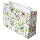 フラワーエッグ&バンニー ラージペーパーバッグ (裏面アングル)