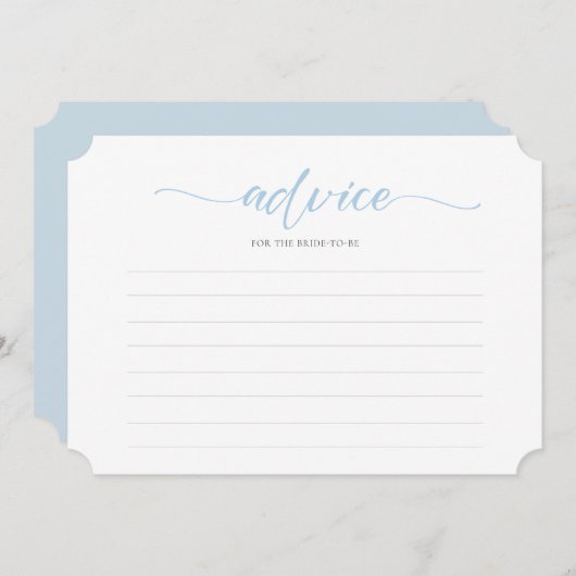 フラワーエレガントティーブライダルブランチアドバイス 招待状 (正面/裏面)