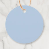 フラワーエレガントティーブライダルブランチ フェイバータグ (裏面)