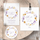 フラワーエレガントバーのサイン – 独自の花束を作成 ポスター