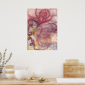 フラワーオブサミュエル・ワーランド(Flower of Samuel Warrand by Geor ポスター (キッチン)