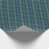 フラワーオブスコットランドスコットランドタータンチェック ラッピングペーパー (角)