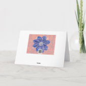 フラワーオブフェイスオレンジ金ゴールドバラ聖なる書物、 経典カード カード (裏面)