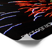 フラワーオブライトプリント ポスター (角)