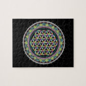 フラワーオブライフパズル ジグソーパズル (横)