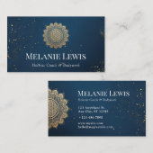 フラワーオブライフホリスティックコーチ&ボディーワーク 名刺 (正面/裏面)