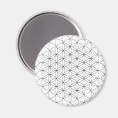 フラワーオブライフマグネット マグネット (正面/裏面)