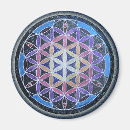 フラワーオブライフマンデラ磁石 マグネット