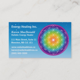 フラワーオブライフ星空 名刺