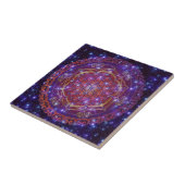 フラワーオブライフ/ブルームデレベンスオーナメントIスクエア タイル (側面)