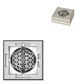 フラワーオブライフ/ブルームデレベンス – チャクラヤントラ ラバースタンプ (押印)