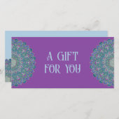 フラワーオブライフ – マンダラインドスタイル1 (正面/裏面)