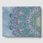 フラワーオブライフ – マンダラインドスタイル1 ゲストブック (裏面)