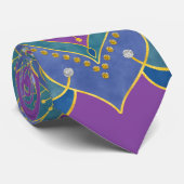 フラワーオブライフ – マンダラインドスタイル1 ネクタイ (ロール)