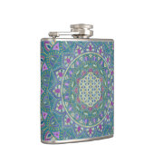 フラワーオブライフ – マンダラインドスタイル1 フラスク (右)