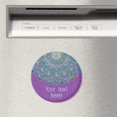 フラワーオブライフ – マンダラインドスタイル1 マグネット (インサイチュ (食洗機))