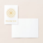 フラワーオブライフ – マンダラインドスタイル1 箔カード (ディスプレー)