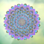 フラワーオブライフ – マンダラインドスタイル2 ウィンドウサイン (シート3)