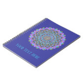 フラワーオブライフ – マンダラインドスタイル2 ノートブック (左側)