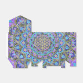 フラワーオブライフ – マンダラインドスタイル2 フェイバーボックス (折り畳みなし)