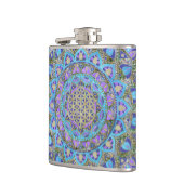 フラワーオブライフ – マンダラインドスタイル2 フラスク (左)