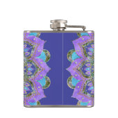 フラワーオブライフ – マンダラインドスタイル2 フラスク (裏面)