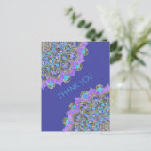 フラワーオブライフ – マンダラインドスタイル2 ポストカード (スタンド正面)