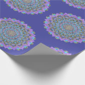 フラワーオブライフ – マンダラインドスタイル2 ラッピングペーパー (角)