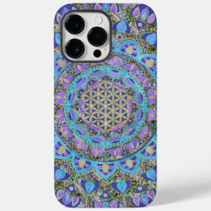 フラワーオブライフ – マンダラインドスタイル2 Case-Mate iPhone 14 PRO MAXケース