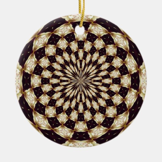 フラワーオーナメント セラミックオーナメント (正面)