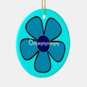 フラワーオーナメント-ヨガデコール セラミックオーナメント (右)