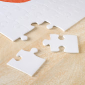 フラワーオーバーレイ – 水彩パステル花 ジグソーパズル (側面)