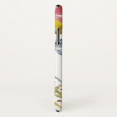 フラワーオーバーレイ – 水彩パステル花 Case-Mate iPhoneケース (裏面/右)