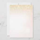 フラワーカクテル婚約パーティの招待 招待状 (裏面)