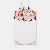 フラワーカスタムギフトラベル ギフトタグ (裏面)