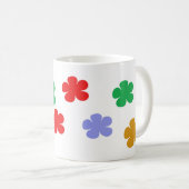 フラワーカップ コーヒーマグカップ (正面右)