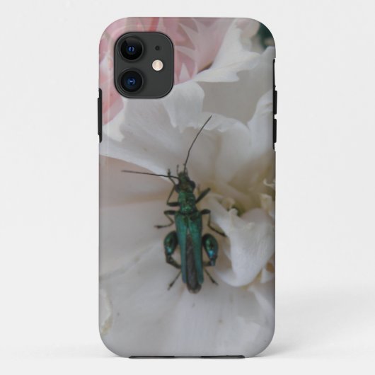 フラワーカブトムシiPhone 5ケース Case-Mate iPhoneケース (裏面)