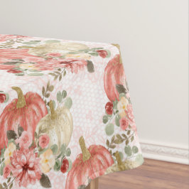 フラワーカボチャ蜂の巣模様のパーティー装飾 テーブルクロス