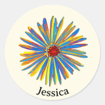 フラワーカラフルアかわいらしモダンート名前をカスタムする