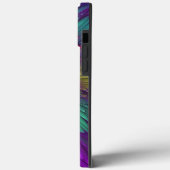 フラワーカラフルサイケデリック抽象芸術のフラクタル名 Case-Mate iPhoneケース (裏面 / 左)