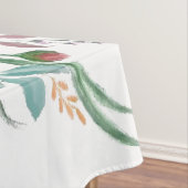 フラワーカラフルズブーケキリンスケッチモダン  テーブルクロス (インサイチュ)