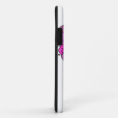 フラワーカラフルレトロなグルービーピンクのmave波形 Case-Mate iPhoneケース (裏面/右)