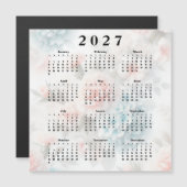 フラワーカレンダー 2027 (正面/裏面)