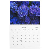 フラワーカレンダー#3 - HAMbyWG カレンダー (3月 2026)