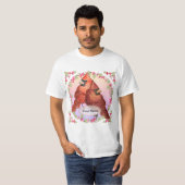 フラワーカーディナル Tシャツ (正面フル)