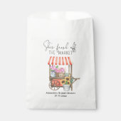 フラワーカートのブライズシャワー フェイバーバッグ (正面)