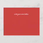 フラワーカートファーマーズマーケットベビーおむつラッフル エンクロージャーカード (裏面)