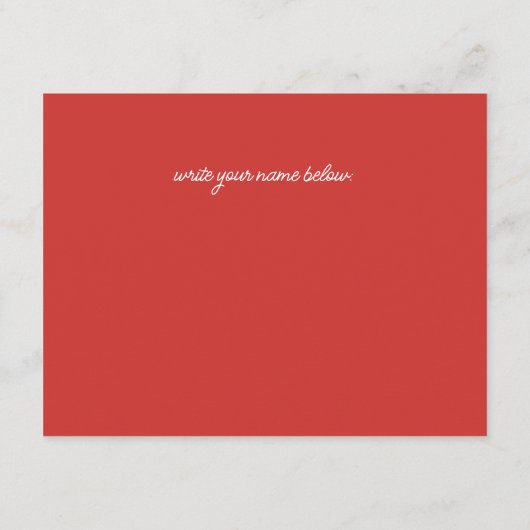 フラワーカートファーマーズマーケットベビーおむつラッフル エンクロージャーカード (裏面)