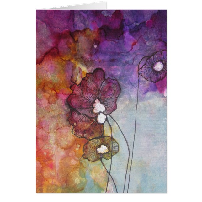 フラワーカード (正面)